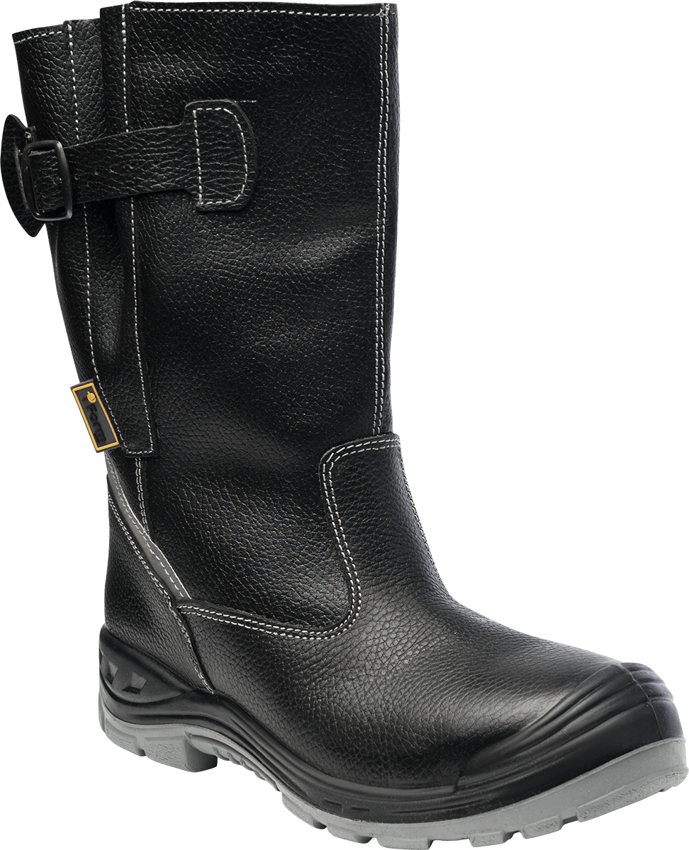 Сапоги TURBO с КП, хромовые ПУ-нитрил